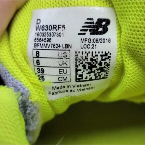 New Balance | W630RFS Running Athletic Shoes Sneakers Gray Green - Picture 2 of 11